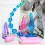 remote wire Jump Egg Vibrator Anal Plugs beads butt plug Clitoral G-Spot masturbation sex product vibrating Sex Toys for Women