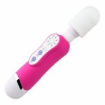 Magic Wand vibrator for woman, Sex Products AV Vibrators, USB Rechargeable Sex Toys for woman, Clitoris stimulator adults sex