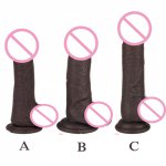 Black Huge Realistic Dildo for Women Penis Anal Dildo Dick Butt Plug Suction Cup Dildo Male Masturbator Sex Toy for Women