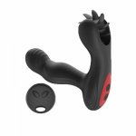 Anal Plug Sex Tools Unisex Vibrator for Women Prostate Massager for Men 12 Stimulation Patterns Butt Silicone SexToys for Adults