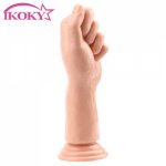 Ikoky, IKOKY Butt Plug Suction Big Hand Anal Stuffed G-spot Huge Dildo Masturbate Sex Toys For Women For Men Anal Plug Large Penis Fist