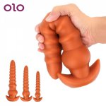 Super Soft Anal Plug Huge Size Butt Plug Sex Toy For Man Woman Liquid Silicone Anal Expansion Anus Dilator Prostate Stimulation