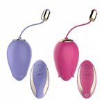 Flow Bud Wireless Vibrators Remote Control Vibrating Silicone Sex Toy USB Rechargeable Massage Ball Adult Sex Toys For Women