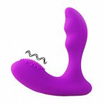 New anal plug vibrators for women & male silicone G Spot sex toys for woman USB charge butt plugs female sex products