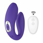 Wireless Vibrator Adult Toys For Couples Dildo G Spot U Type Silicone Vagina Stimulator Double Vibrators Sex Toy For Woman