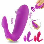 Double head Vibrator For Women Vagina clitoris Stimulator Wireless Remote Control sex toys for adults Vibrator for Couples