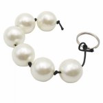 25mm Balls Anal Beads Butt Plug Couples Erotic Plastic Vagina Ball Anal Plug Adult Sex Toys For Woman Men Anus Dilator