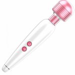 12 Speed Magic Wand Dildo Vibrator Clitoris Stimulator Vibrator for Women Adults Sex Masturbator Vibrator Charging