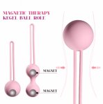 Kegel Muscle Exerciser Vaginal Ball Silicone Magnet Magic Geisha Balls Dumbbe Exercise Sex Toys For Women Best Gift For Wife