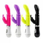 Vibrator Waterproof Sex Toy Double Rod Masturbation Rabbit Vibrator Utensils Adult Sex Product Vibrator For Women G-spot