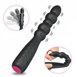 Buttplug Prostate Massager Wand Anal Beads Vibrators for Women Vibrate Butt Plug for Men Women Erotic Anal Toys for Couples