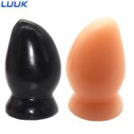 LUUK Mango Shape Anal Plug Masturbator Intimate Toys Butt Plug Smooth Soft Anal Dildo For Women Vagina With Suction Cup Sex Toys