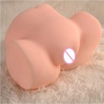 Soft Silicone Lower Body Sex Doll 3D Big Butt Realistic Vagina Pussy Female Fat Ass Adult Products Sex Toys for Man