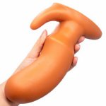 Super Huge Anal Plug Double Stimulation Butt Plug Anus Dildo Clitoral G-spot Anal Doub Massage Stimulaiton Sex Toy for Men Women