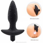 Anal Plug Vibrator Butt Plug Prostate Massage Female Massager Clitoral Stimulation Women Men Gay Anal Sex Toys Adult Product