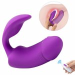 Vaginal G Spot Vibrator Remote Control Couple Vibrator Clitoris Stimulation Massager Vibrator for Couples Sex Toy Women