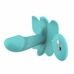 Zerosky, Zerosky Wearable Butterfly Vibrator G-Spot Massage 10 Frequency Vibration Low Noise Waterproof Female Sex Toys
