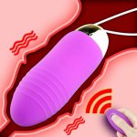 Wireless Remote Control 10 Speeds Vibrator Vibrating Egg Waterproof Jump Egg Vibrator Masturbation Sex Toy for Female