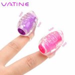 VATINE Finger Vibrator Clitoris Stimulator Clit Vibrators  Adult Products Sex Toys For Women