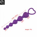EJMW Anal Sex Toys Anal Beads Silicone Anal Plug Butt Plug Sex Toys For Woman Men Soft Waterproof Anal Tool Sex Product