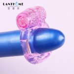 Mini Fine Delay Lock penis Vibration Ring Sex Toys Adjustable Adult Toys Tools Female Vibrator Clitoris Stimulator for Men Penis