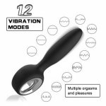 Sex Anal Vibrator Adult Sex Toys Butt Plug G spot Stimulator For Men Anal Plug For Women Silicone Vibrator For Gay Toys