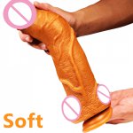 29*6cm Super Huge Dildo Realistic Silicone Fake Penis Sex Toys For Woman Masturbation Gode Enorme Dick Anal Butt Plug Godemichet