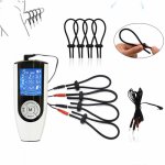 Electric Shock Kit Penis Ring Catheter Massage Electro Cock Rings Stimulation Medical Therapy Massager Themed Sex Toy For Couple