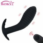 Ikoky, IKOKY 10 Speed Anal Plug Dildo Vibrator Sex Toys for Women Prostate Massage Butt Adult Products Erotic Anus Pussy Masturbator