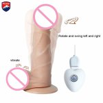 Mlsice, MLSICE Sex Shop 20 modes  Dildo Big Penis Vibrator Pussy Plug Electric Massager Sex Product for Women Toy Wave Erotic Huge Tool 