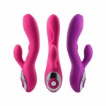 Voice Control Smart Vibrator 10 Speeds Dual G-spot Vibrating Magic Wand Masturbation Sex Machine Sex Toys For Woman Sex Products