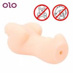 OLO Male Masturbator Artificial Pussy TPR Realistic Anal Soft Vagina Erotic Adult Product Sex Toys for Men Waterproof