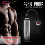 Ikoky, IKOKY Automatic Penis Pump Electric Extender Penis Enlarger Delayed Ejaculation Vacuum Pump Sex Toys for Men Penis Enhancement