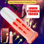 Men Penis Extender Penis Pump Penis Enlargement Penis Trainer Male Masturbator Vacuum Pump Sex Toy for Men Adult Sexy Products