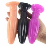 Soft Anal Plug Dildo Sex Toys for Wuman G Point Prostate Massager Bullet Butt Plug for Men Gay Couple Adult Products 3 Colors