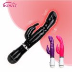 Ikoky, IKOKY Rabbit Vibrator Female Masturbator G-spot Massager Sex Toys For Women Sex Products Clitoris Stimulator Adults Toys