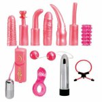 Zestaw zabawek erotycznych różowy | 100% dyskrecji | bezpieczne zakupy
