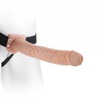 Proteza penisa strap-on długi pusty 29cm cielisty | 100% dyskrecji | bezpieczne zakupy