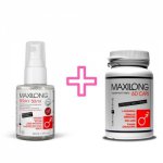 Zestaw na powiększenie penisa maxilong 60 kaps. + spray maxilong 50ml | 100% dyskrecji | bezpieczne zakupy