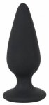 Wtyczka analna średnia heavy plug 9cm czarny | 100% dyskrecji | bezpieczne zakupy