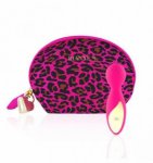 Masażer rianne s essentials lovely leopard mini różowy | 100% dyskrecji | bezpieczne zakupy