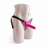 Strap on real safe silikon 10cm różowy | 100% dyskrecji | bezpieczne zakupy