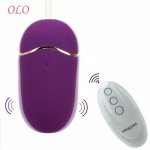 OLO Clitoris Stimulator Jumping Egg G-Spot Massage Sex Toys for Women Sex Shop Vibrating Egg Vagina Vibrator