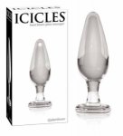 Wtyczka analna szklana icicles no.26 przeźroczysty | 100% dyskrecji | bezpieczne zakupy