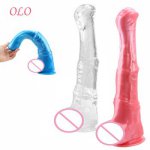 OLO Huge Dildo Realistic Dildos With Suction Cup Anal Plug Masturbation Sex Toys for Women Sex Shop Clitoris Stimulation