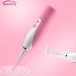 Ikoky, IKOKY G-Spot Vibrator Lick Clitoris Vagina Stimulator 10 Frequency Nipple Massager Sex Toys for Women Masturbator Flirting Toys