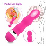 Multi-shape Mini Vibrator & Anal Plug G-Spot Vibration Dildo Masturbation Rose Red Clit Massager Adult Sex Toys For Women Men