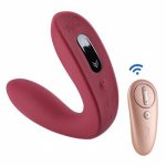 Wireless Remote Vibrator for Women USB Rechargeable Intimate Goods G Spot Silicone U Wearable Sex Toys for Couples