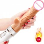 Heating Big Dildo Vibrators for Women Magic Wand Body Thrusting Sucking Massager Sex Toy For Woman Clitoris Stimulate
