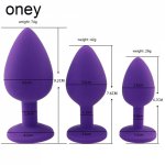 Oney Silicone Butt Anal Plug Sex Toys Glow In The Dark Anal Plug Tail Aoys For Adults Anal Intimate Goods Adults Sex Shop Toys